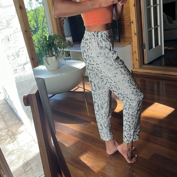 Womens jcrew Jamie pant animal print size 0 - Picture 2 of 8